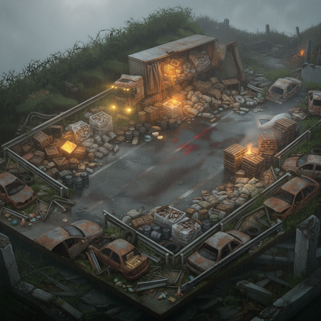 Image: Repaint this exact scene as a photorealistic paint