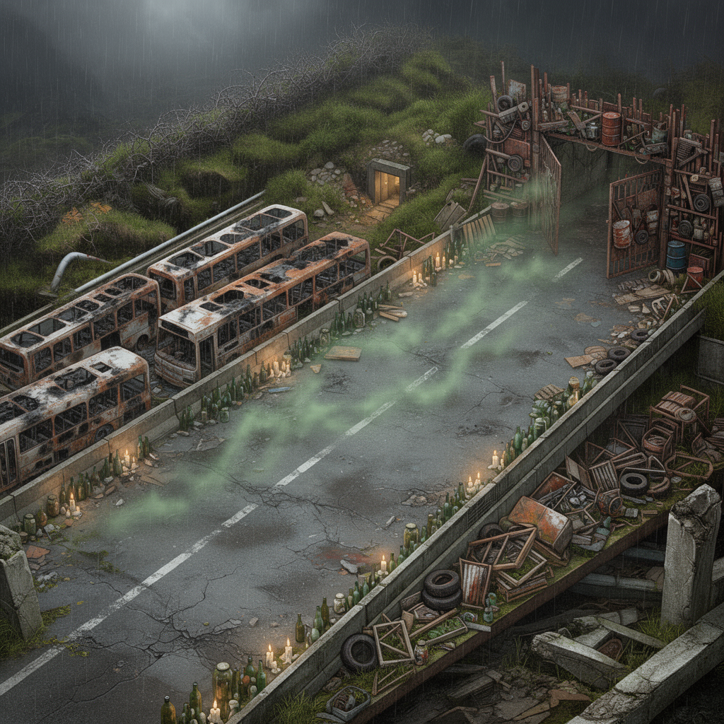 Image: Repaint this exact scene as a photorealistic paint