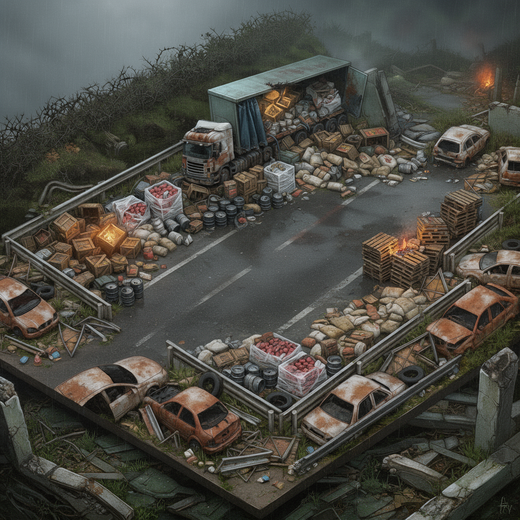 Image: Repaint this exact scene as a photorealistic paint