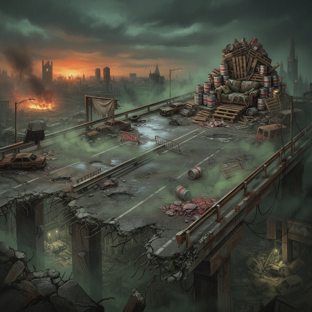 Image: Repaint this exact scene as a photorealistic paint