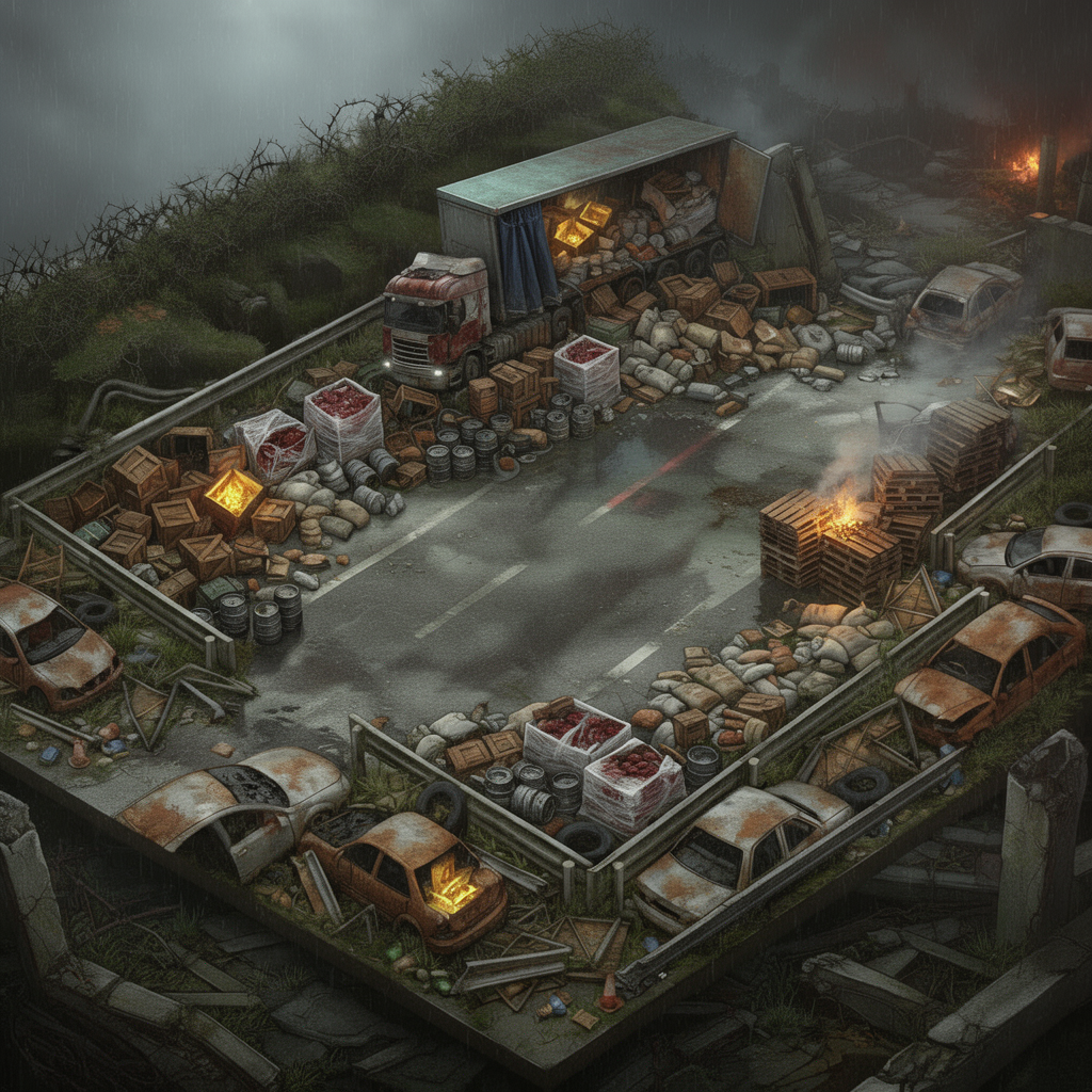 Image: Repaint this exact scene as a photorealistic paint