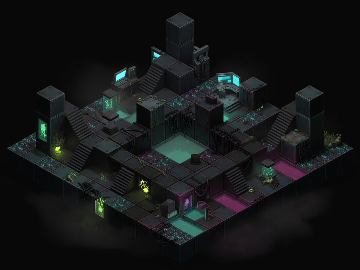 Aether Shell Tactics - Final Battlefield Concept