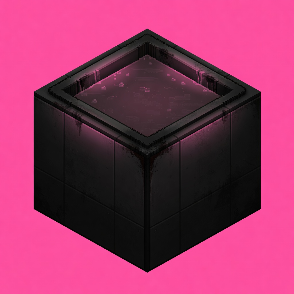 AETHERSHELL - Magenta Energy Pool Cube