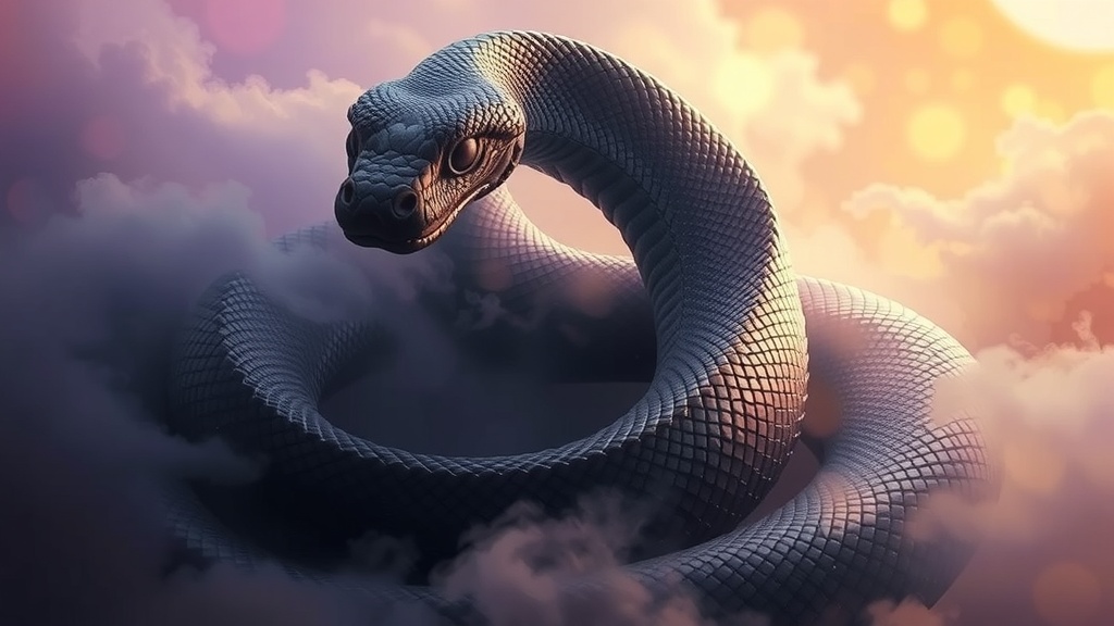 Sonhar com Cobra Preta Grande: Transformação Profunda