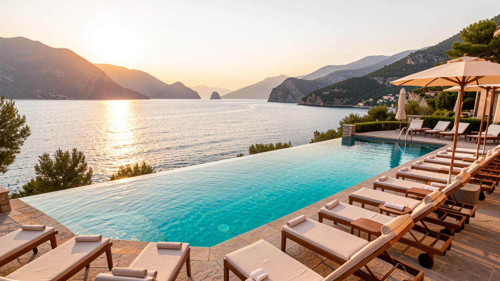 Villa Solara infinity pool