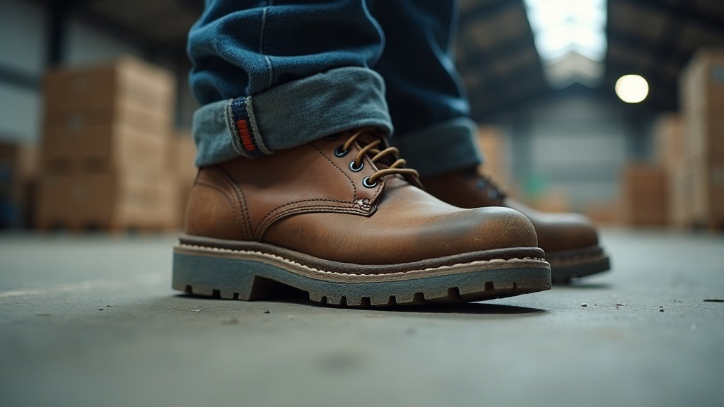 Arch collapse and flat feet worsening with age on the job