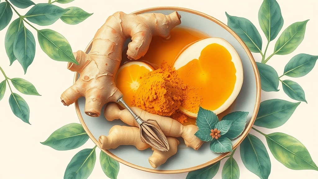 Chá de Gengibre com Cúrcuma: Remédio Natural para Dor Articular