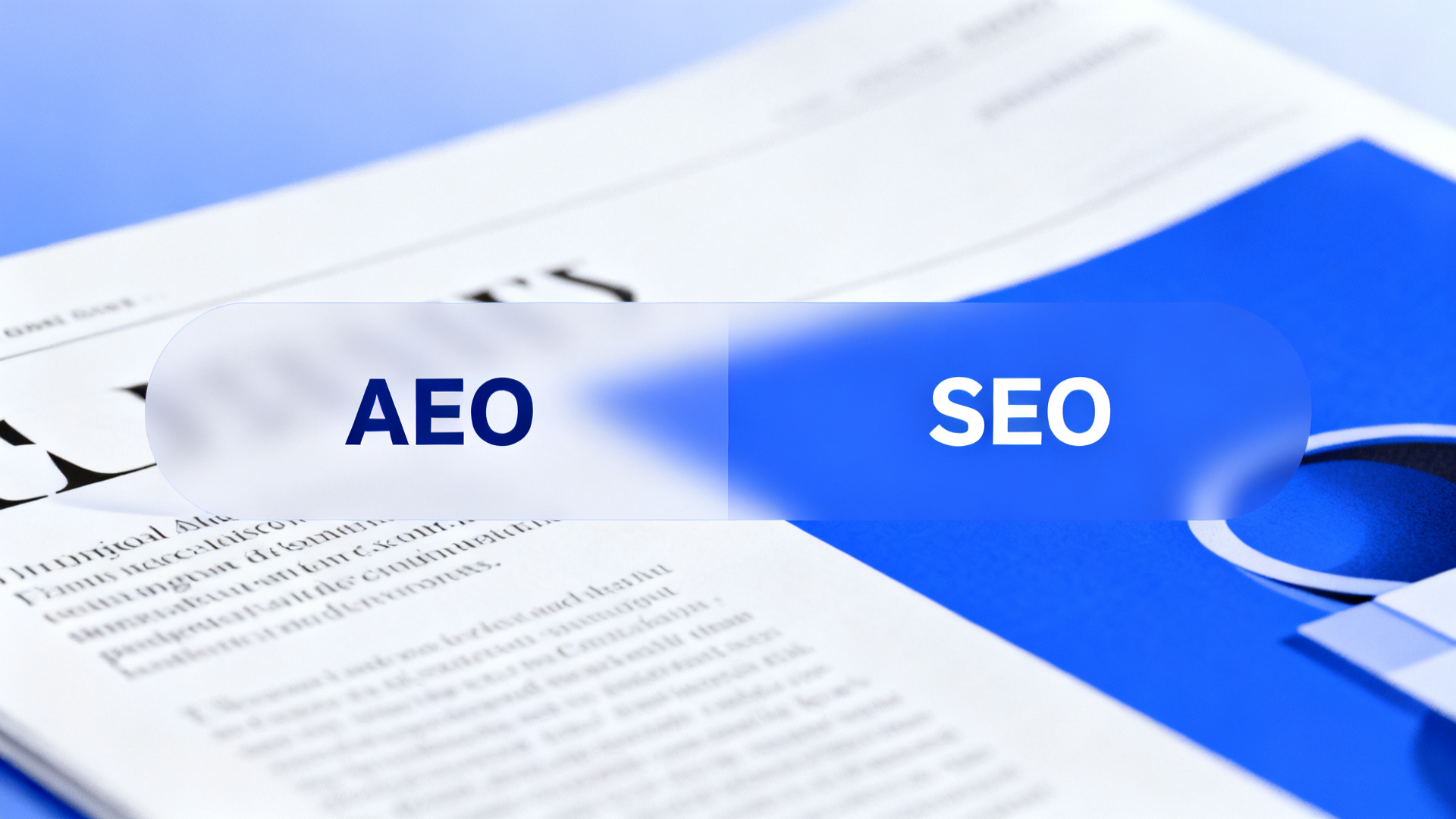 AEO คืออะไร ต่างจาก SEO ยังไง (ตารางเทียบชัด ๆ)
