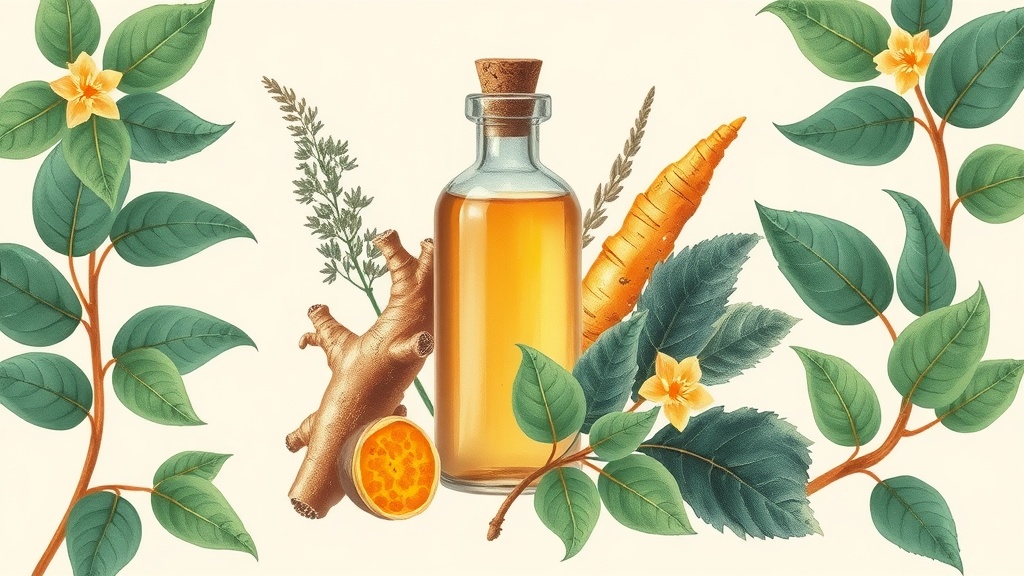 Tintura de Gengibre e Cúrcuma Caseira: Guia Completo