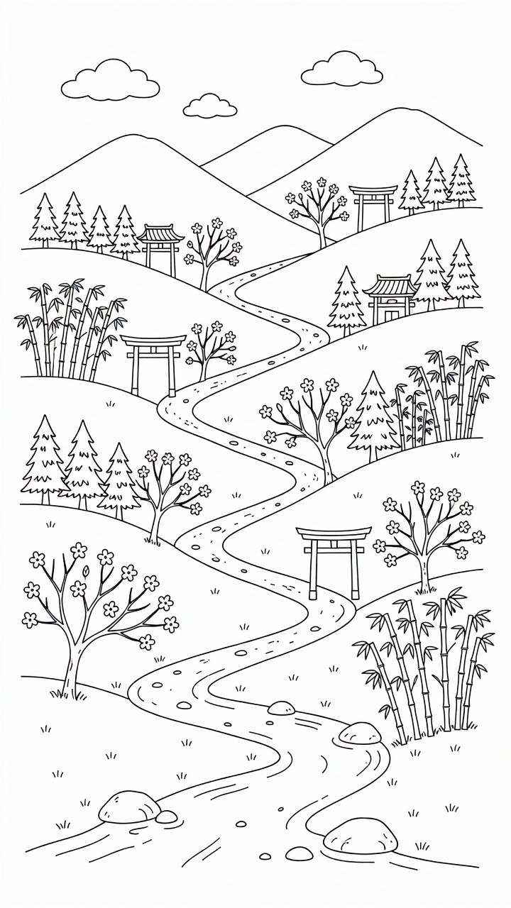 Hiragana Valley Map