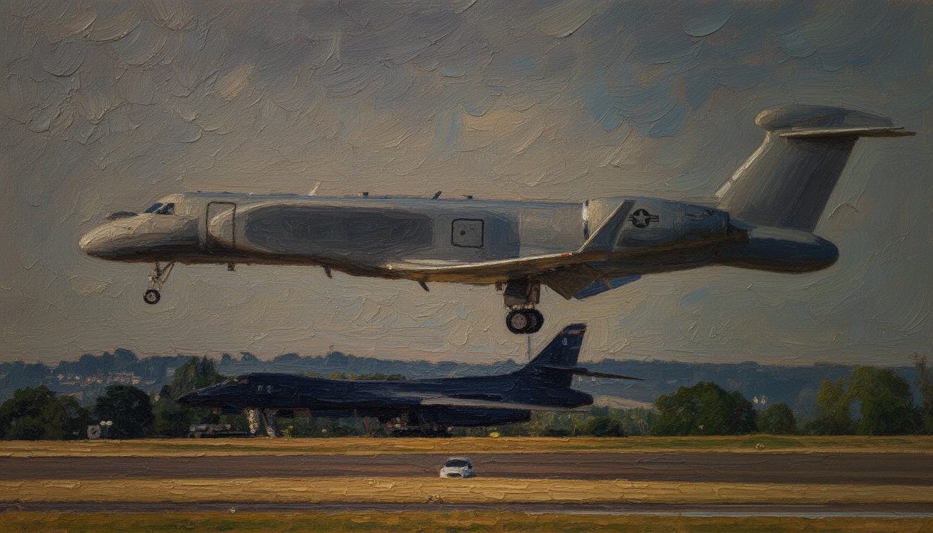 Iran Threatens Attack on RAF Fairford as EA-37Bs Arrive
