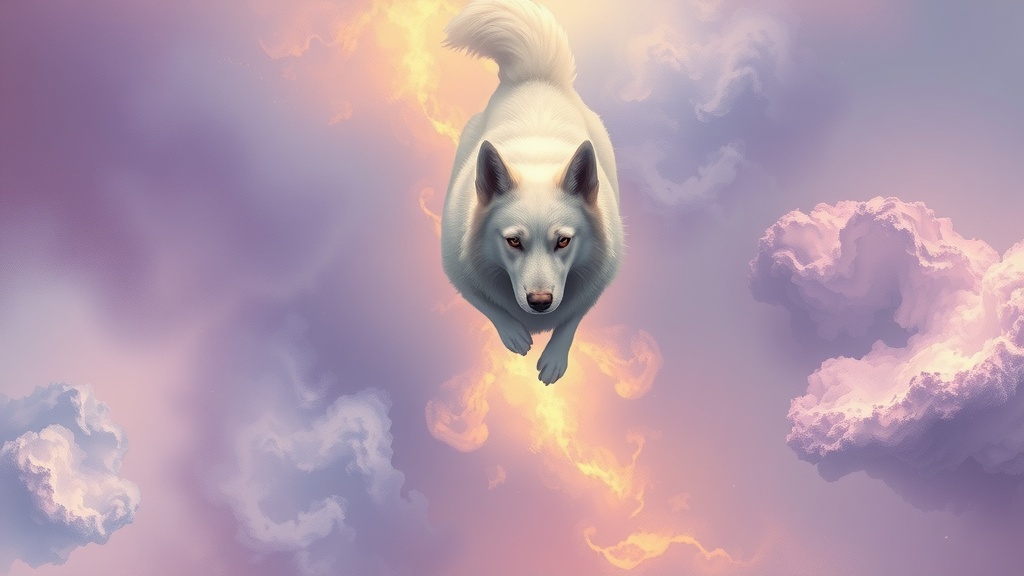 Sonhar com Cachorro Branco te Protegendo: Significado
