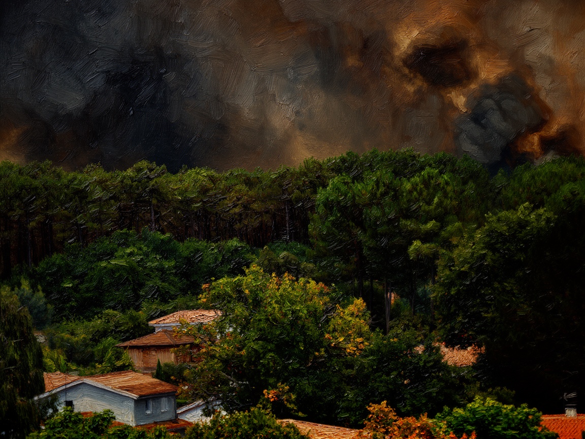 France Wildfires Force Evacuations in Tourist Areas
