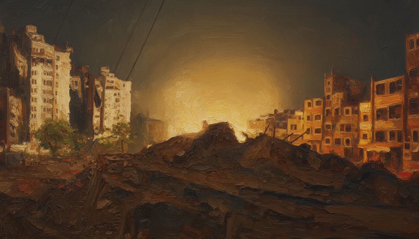 Israeli Airstrikes on Gaza City Kill Two Palestinians
