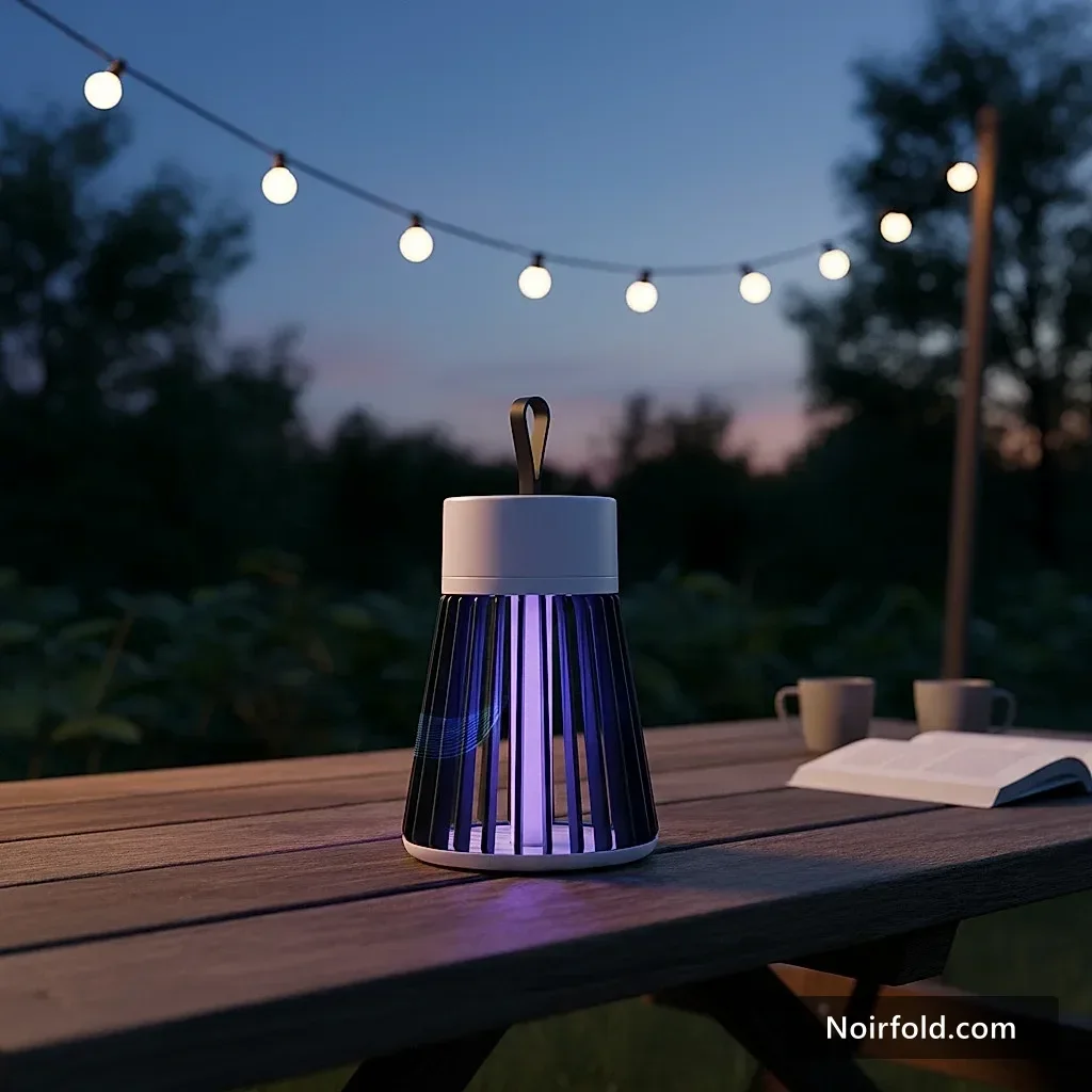 Clean air while mosquitoes disappear