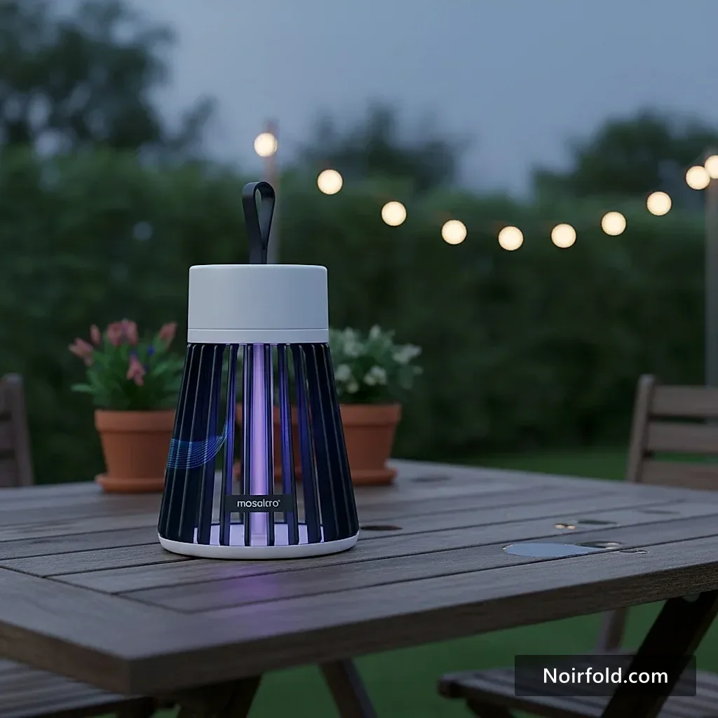 Clean air while mosquitoes disappear