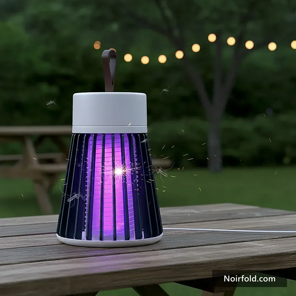 Clean air while mosquitoes disappear