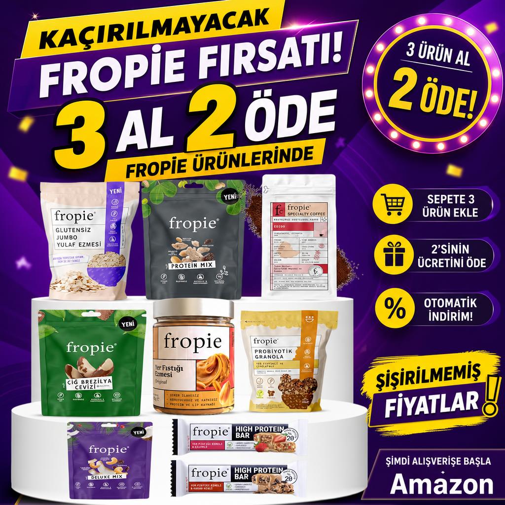 FROPİE Ürünlerinde 3 Al 2 Öde FIRSATI!
