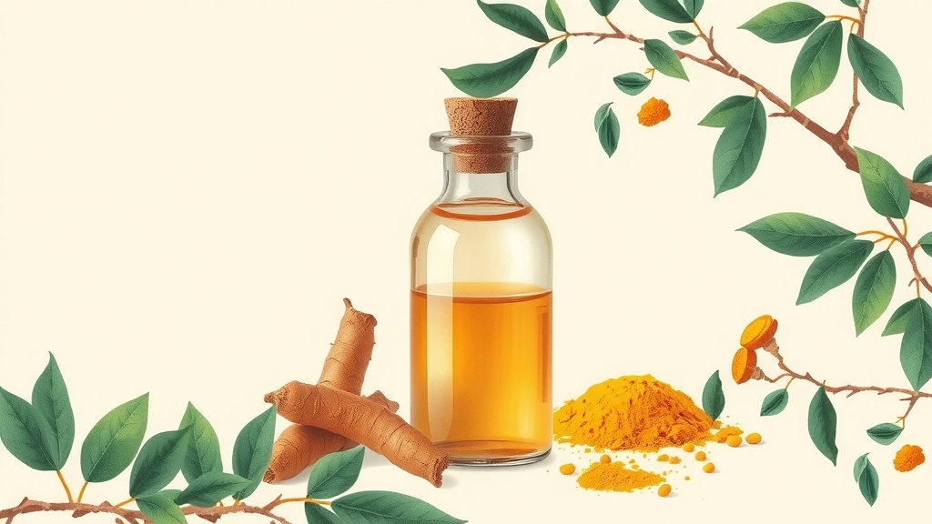 Tintura de Cúrcuma Caseira: Receita Passo a Passo