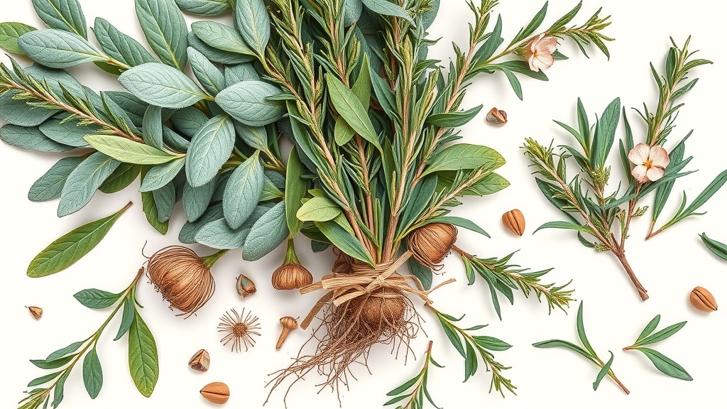 Sálvia e Alecrim para Inflamação na Garganta