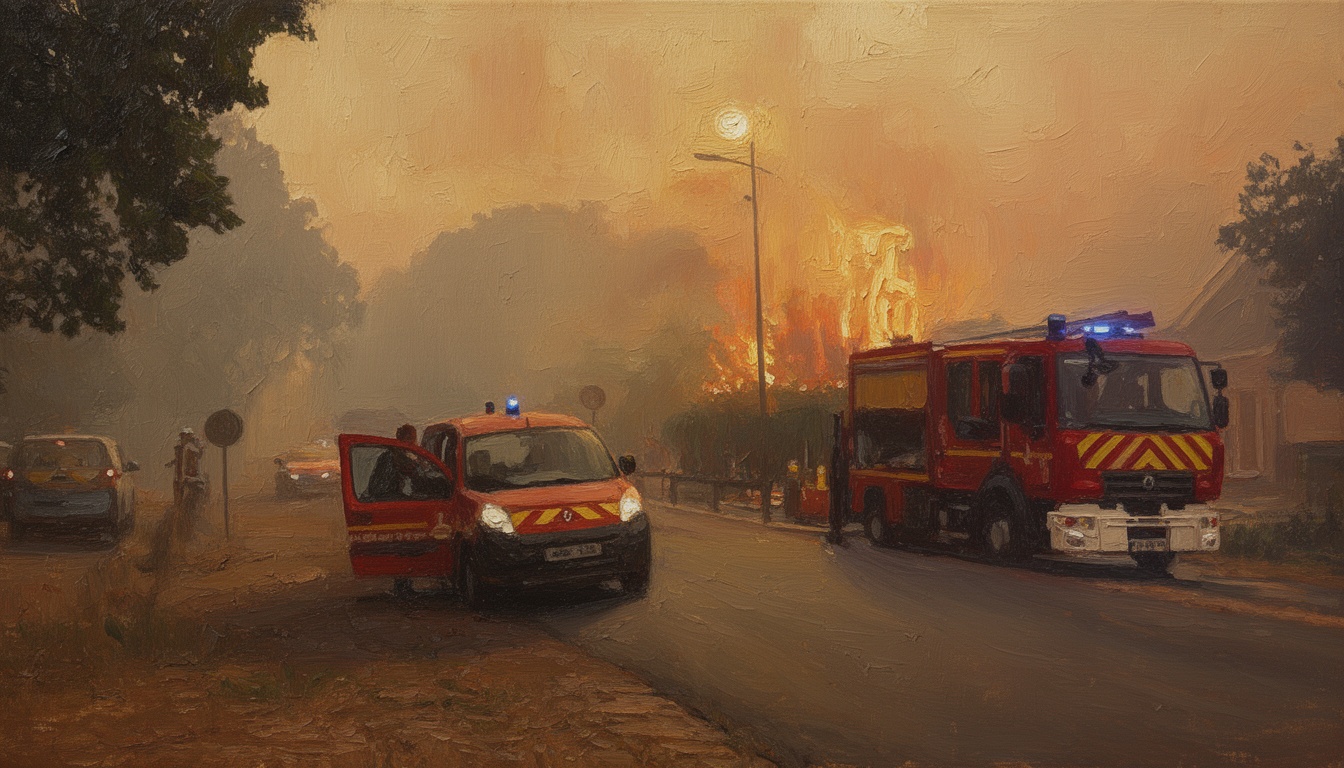 France: Two Major Wildfires Force 20,000 to Evacuate