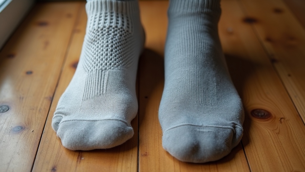 Thin cotton work sock vs thick merino wool work sock comparison