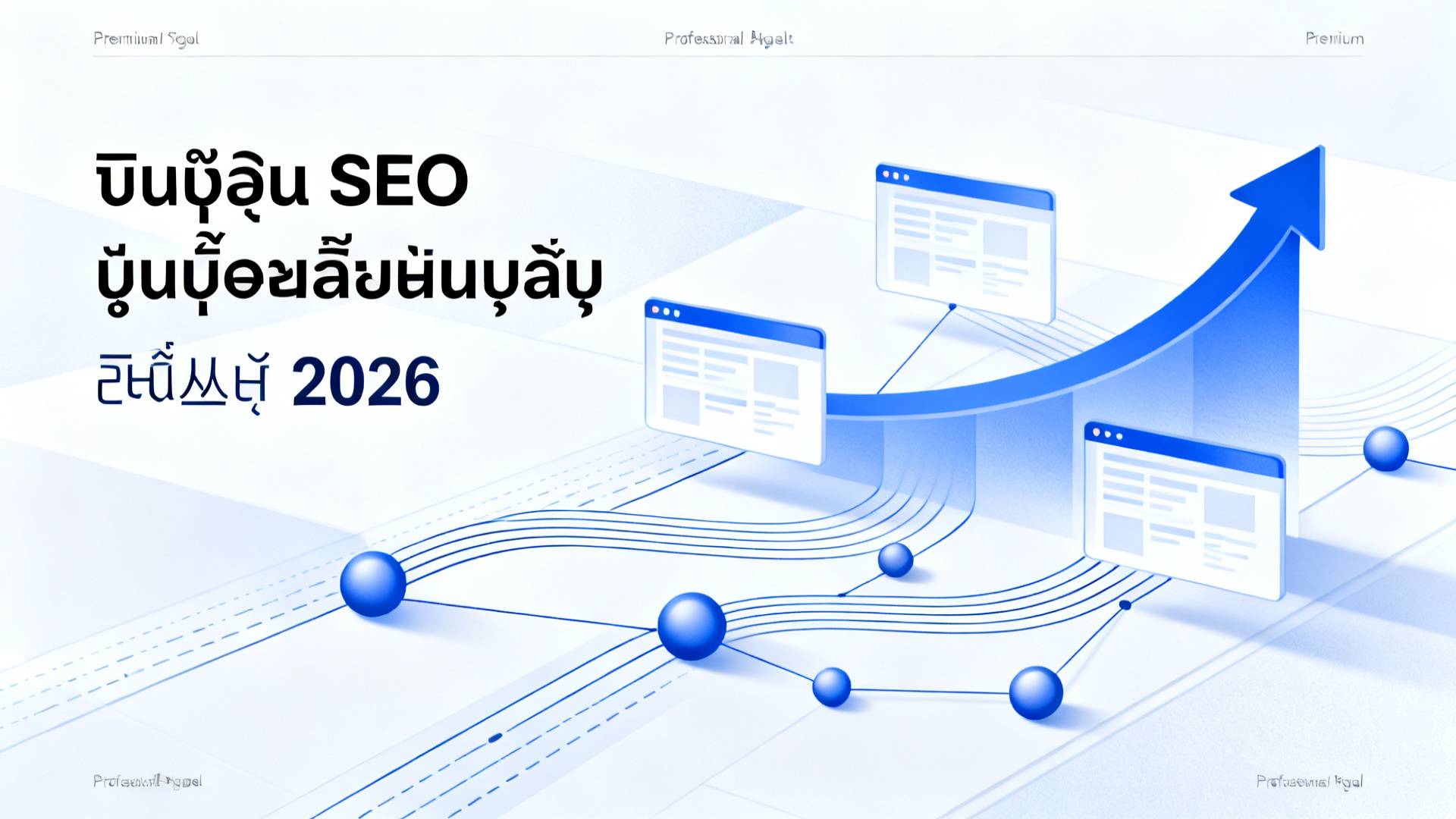 รับทำ SEO ราคาเท่าไหร่ ในปี 2026