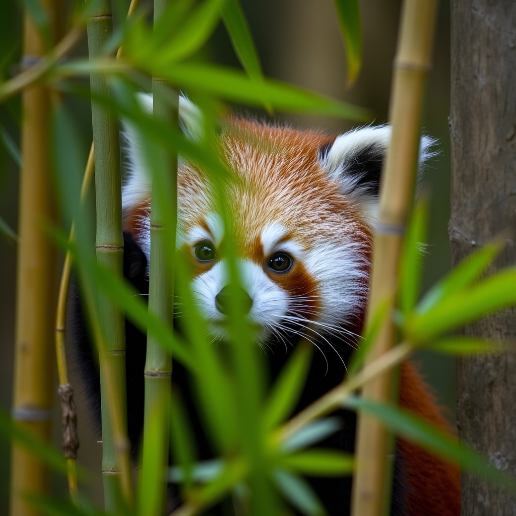 Red pandas: officially the cutest forest librarians.