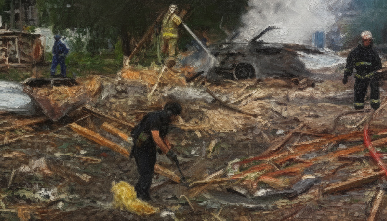 Ten Killed in Russian Attack on Kyiv Drone Exhibition