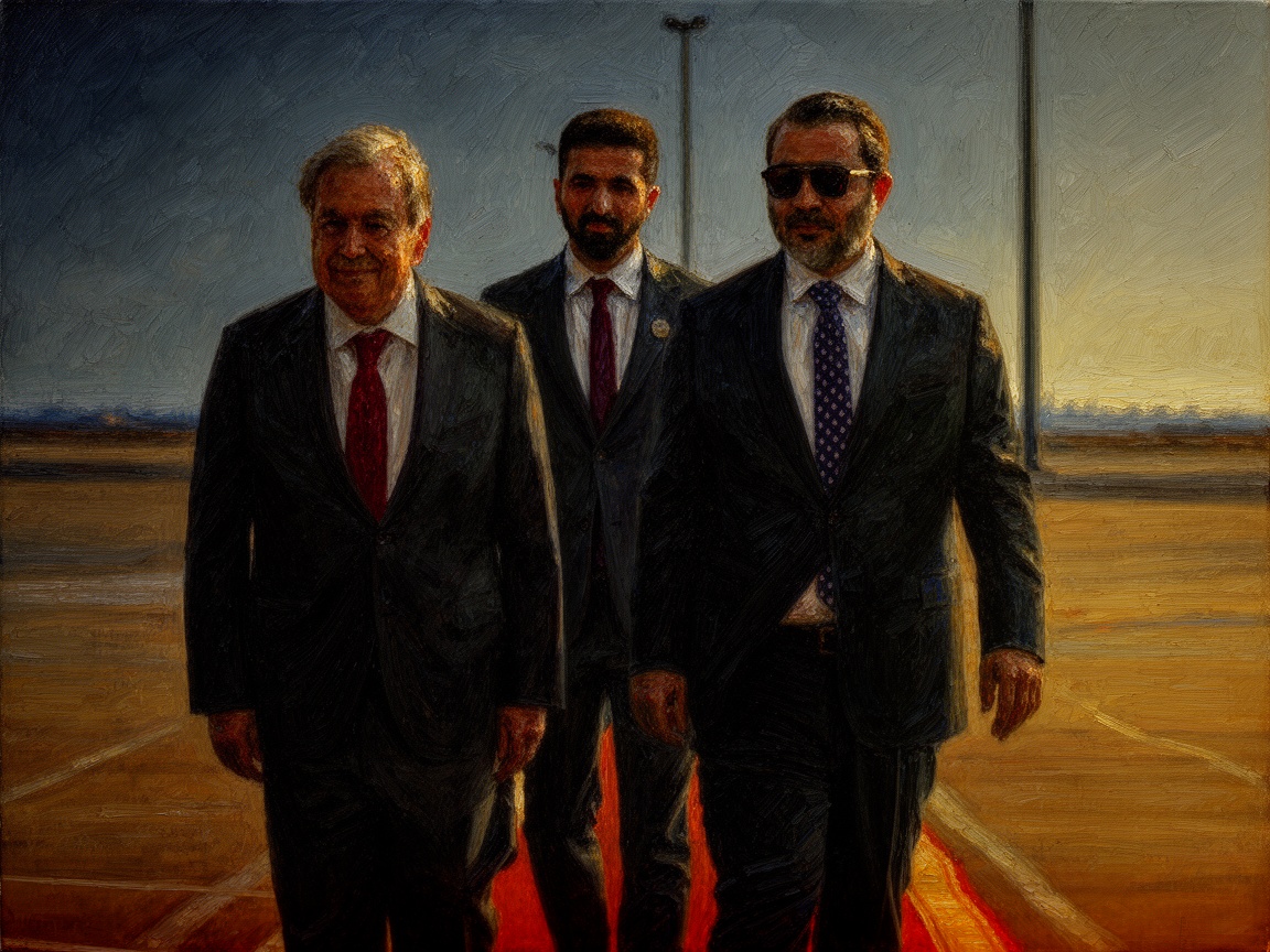 Guterres Visits Syria, First UN Chief in 17 Years