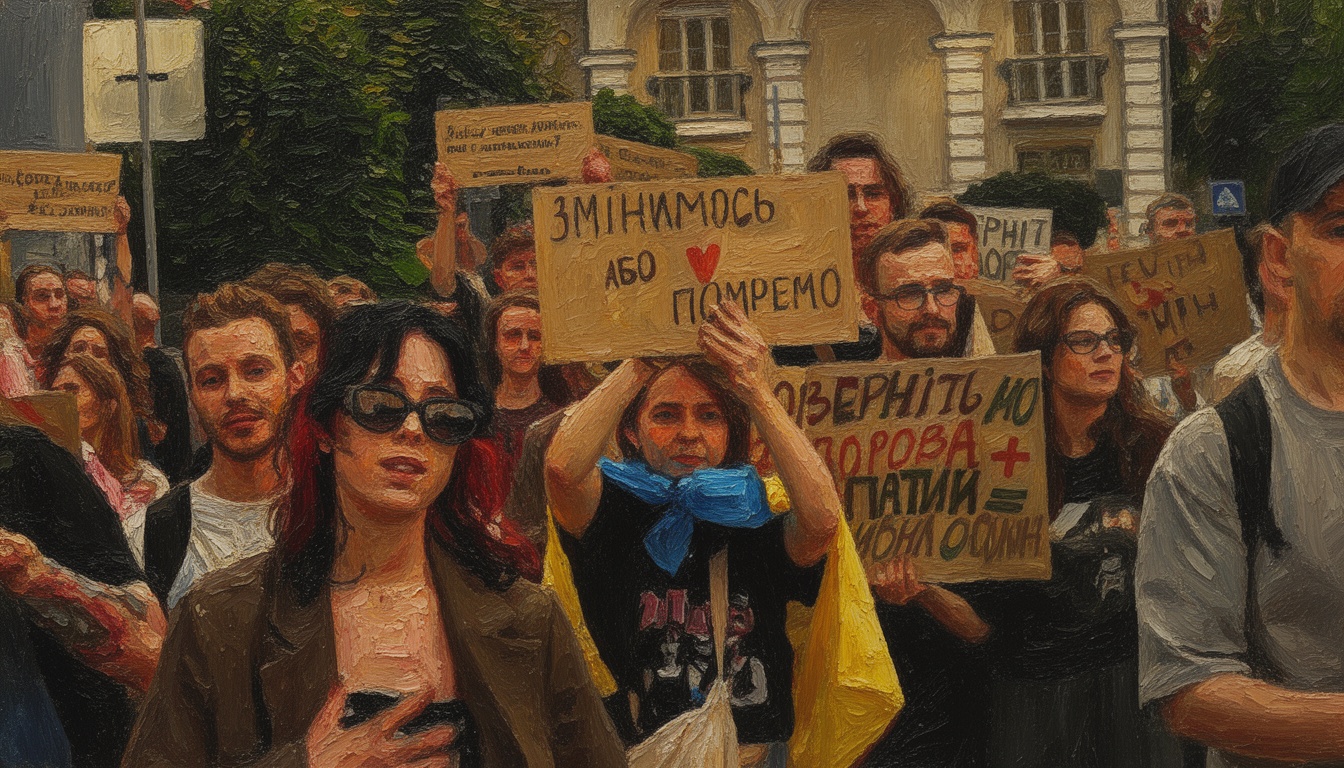 Ukraine Protests Escalate After Defense Minister Fired