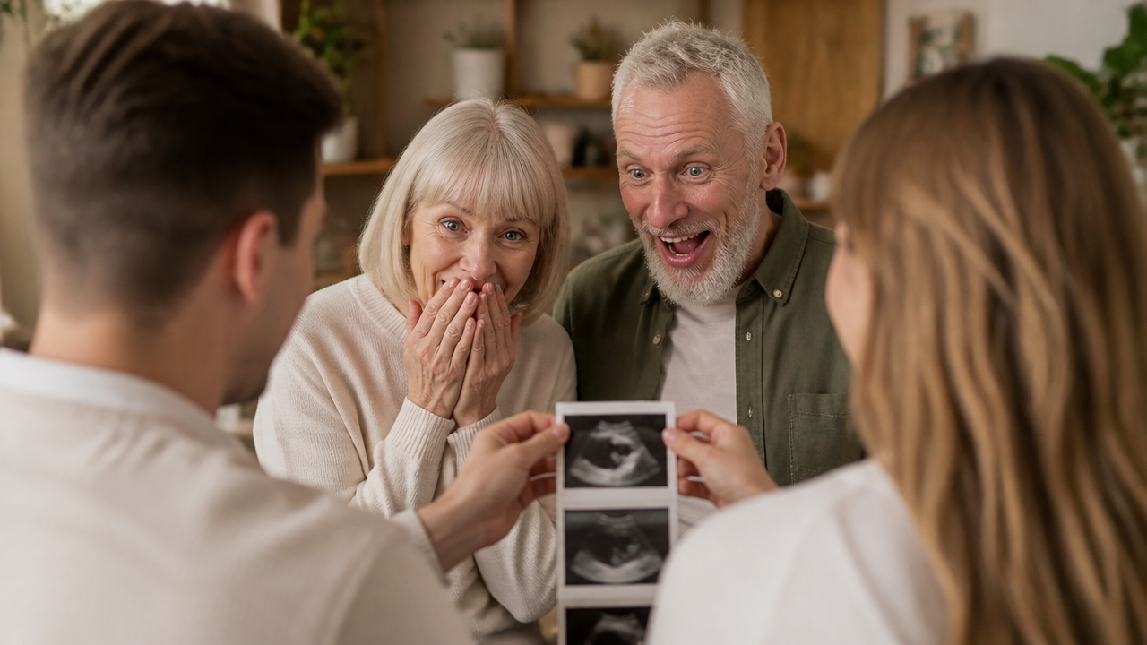 Telling Parents They Are Grandparents: Creative Ways to Break the Big News 2 telling parents they are grandparents