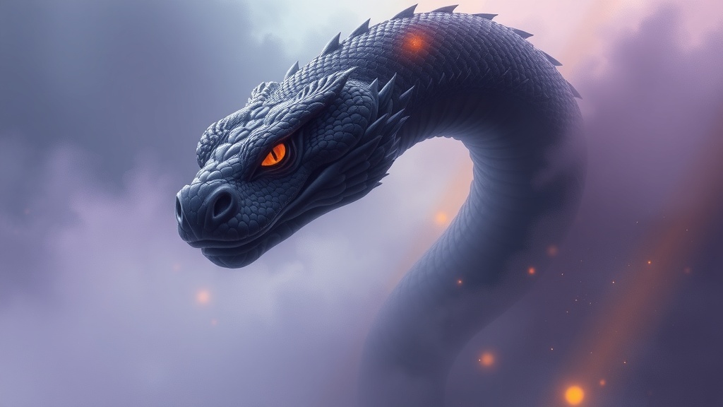 Sonhar com Cobra Preta Gigante Atacando: Significado Profundo