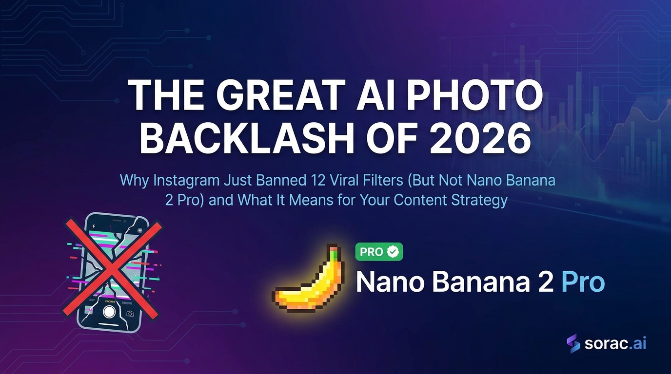 The Great AI Photo Backlash of 2026: Why Instagram Just Banned 12 Viral Filters (But Not Nano Banana 2 Pro) and What It Means for Your Content Strategy