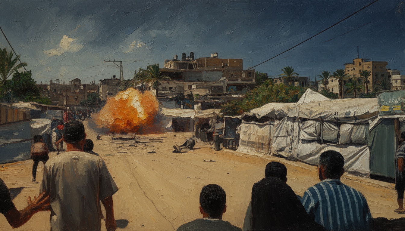 Israel Conducts Double Tap Strike in Central Gaza