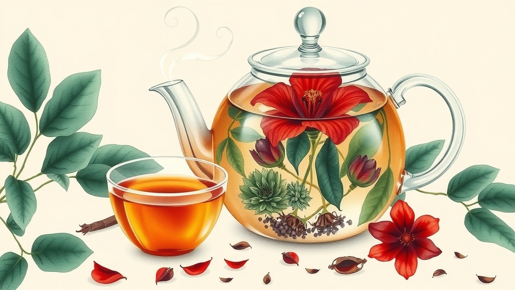 Chá de Hibisco: Benefícios para Pressão e Emagrecimento