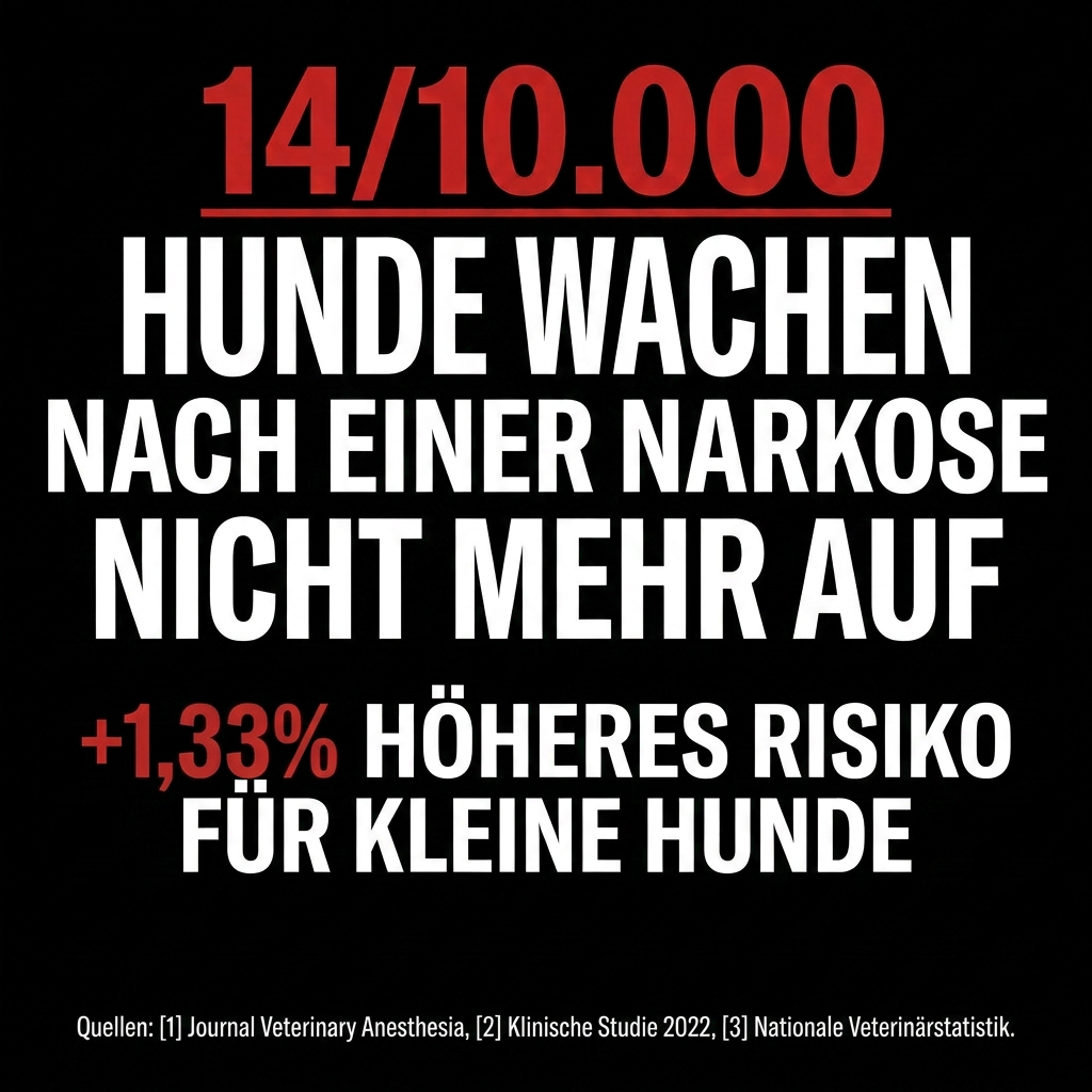 Narkose-Risiko beim Hund