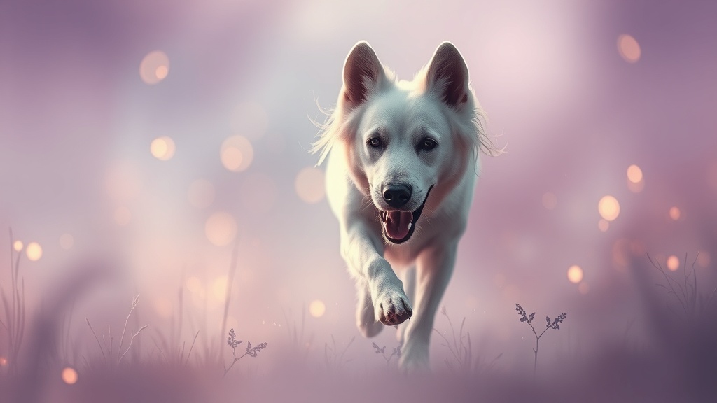 Sonhar com Cachorro Branco Perseguindo: Significados