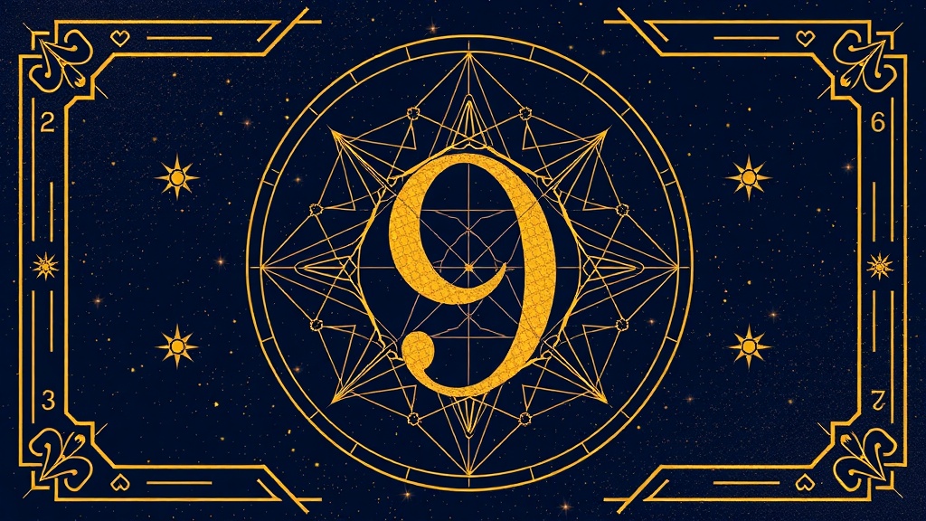 Número 9 na Numerologia: Ciclos e Espiritualidade
