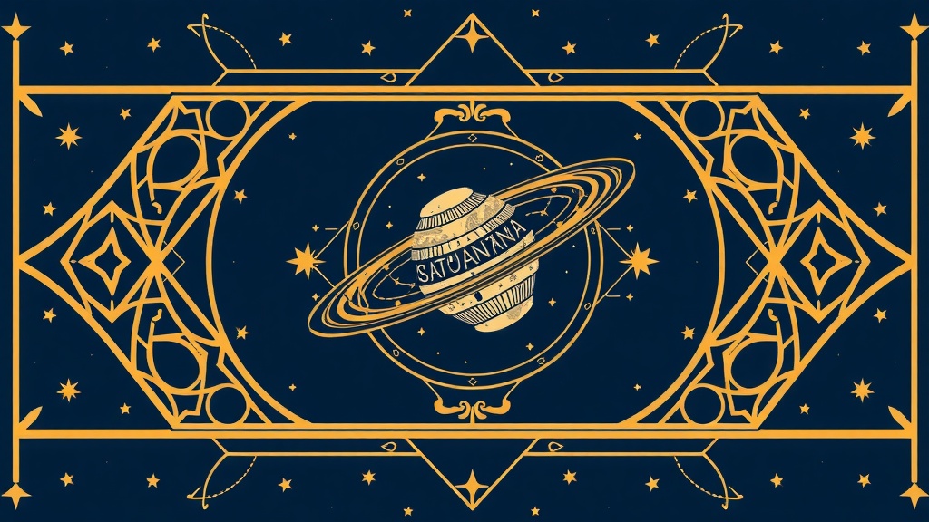 Saturno na Carta Natal: Lições e Crescimento