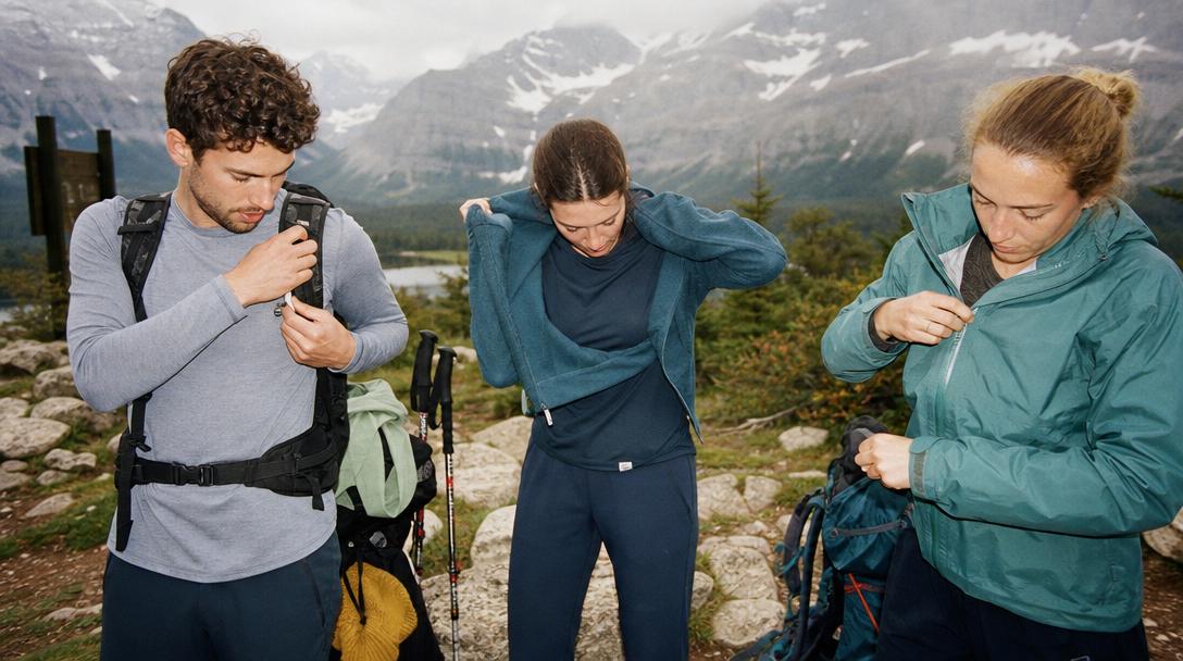 Summer hiking in Glacier National Park