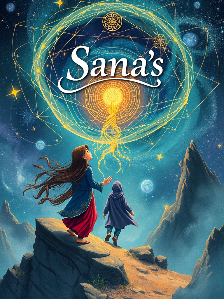 Sana's Journey Through Cosmic Threads