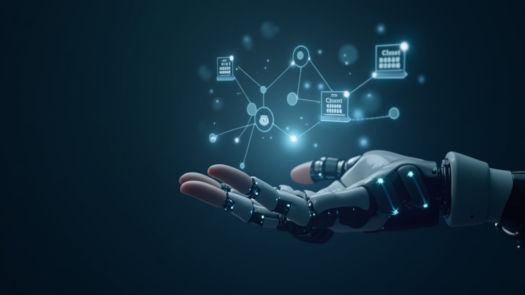 Diagram of AI agents coordinating real estate lead intake, CRM sync and transaction workflows in 2026