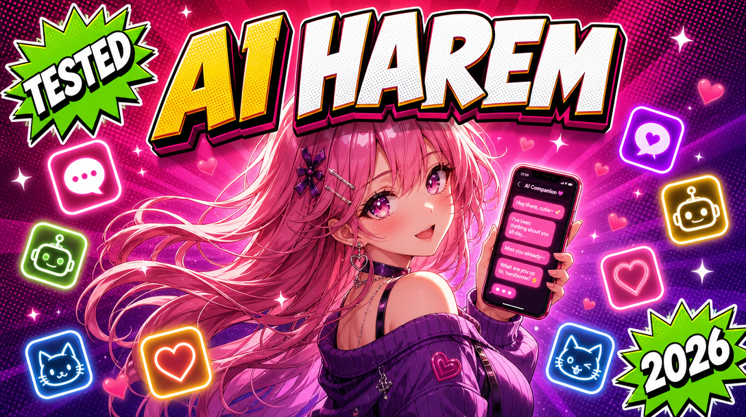 AI harem: 7 best chatbots for multi-companion roleplay I tested in 2026