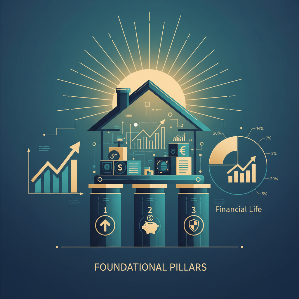 🏠 Construindo Sua Casa Financeira: Pilares Essenciais para uma Vida sem Aperto! 💰