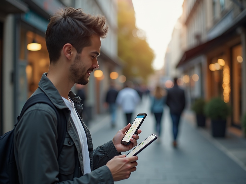Optimiertes Local-Profil mit Aktionen