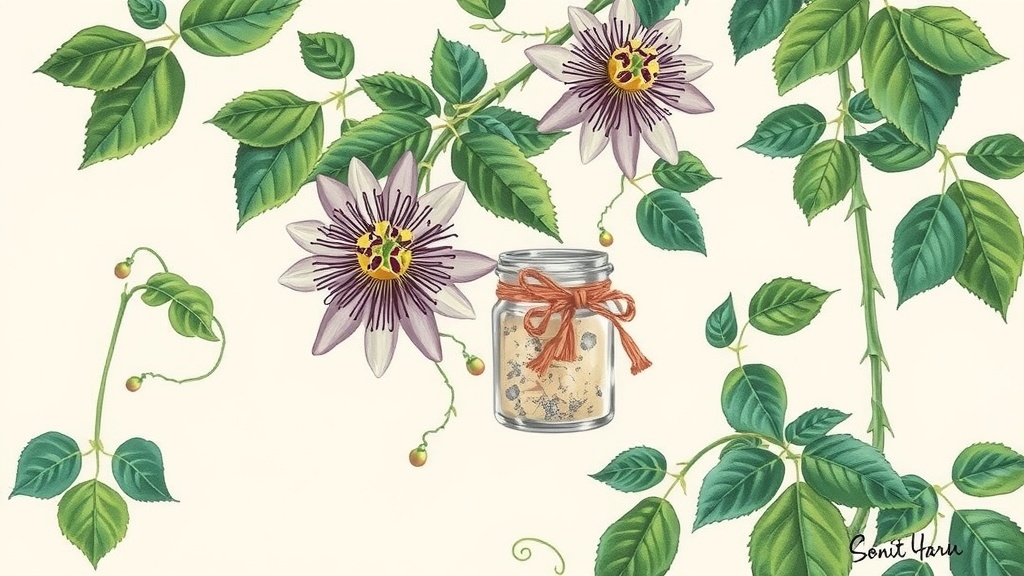 Tintura de Passiflora Caseira: Receita Passo a Passo