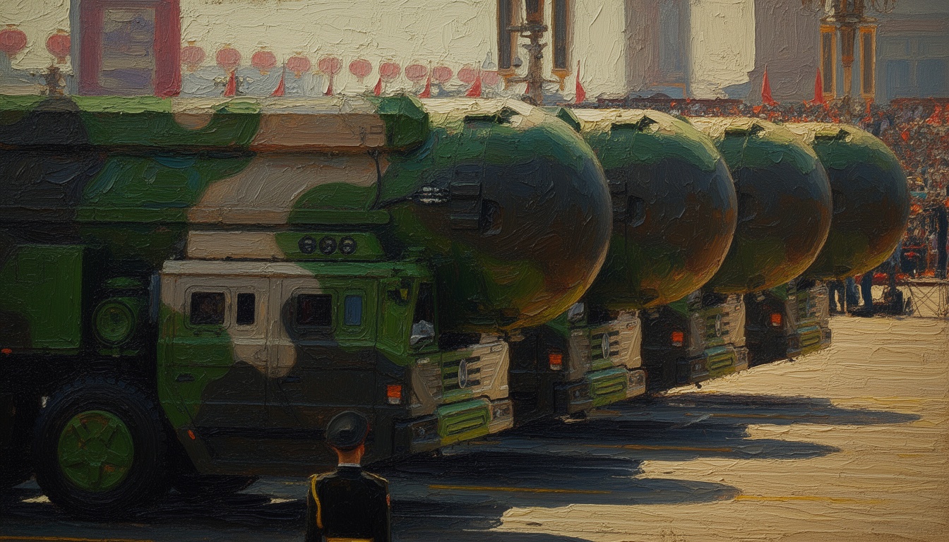 China Expands Long-Range Nuclear Missile Arsenal