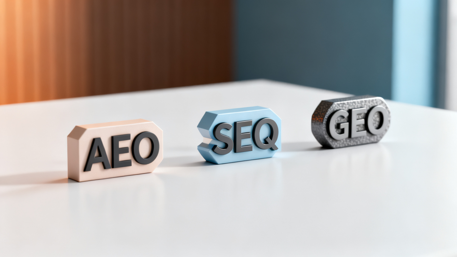 AEO vs SEO vs GEO: เปรียบเทียบเป้าหมาย วิธีวัดผล และงบที่ต้องใช้