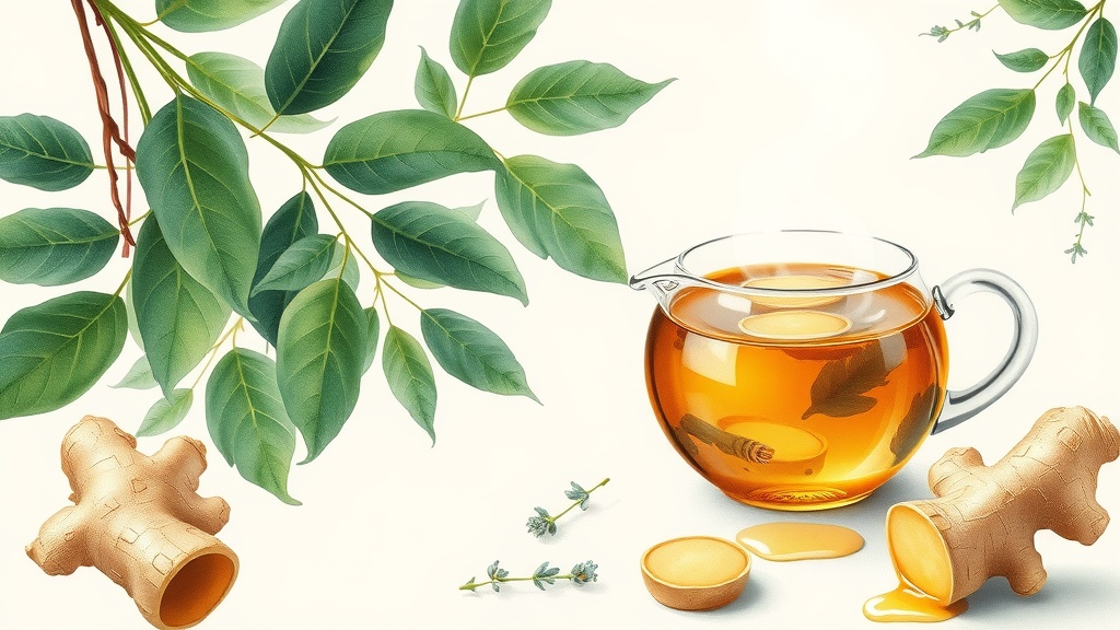 Chá de Gengibre com Mel: Imunidade e Energia Natural